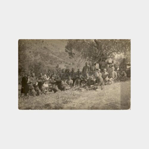 Askerler Yemek Molasında Fotoğraf