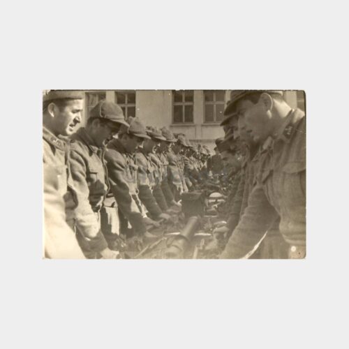 Askerler Yemin Töreninde Görünüş Fotoğraf
