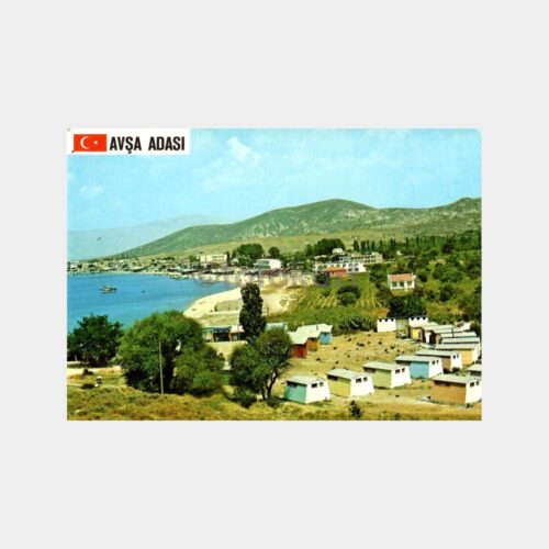 1975 Avşa Adası Kartpostal