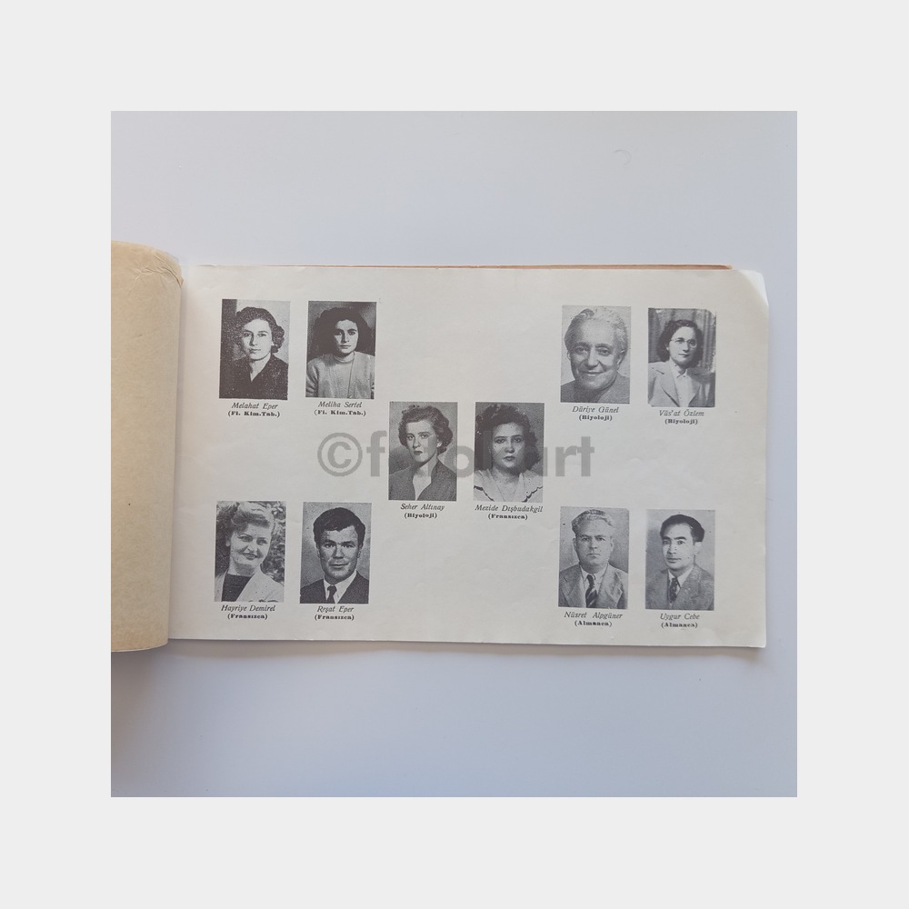 Aydın Lisesi, Son Sınıflar Albümü 1953-1954 - Görsel 3