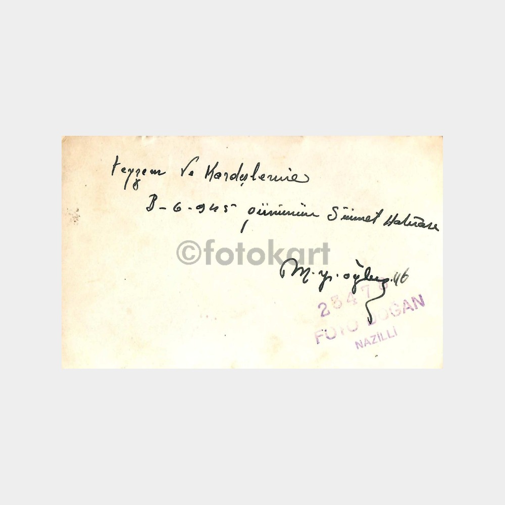1946 Aydın Nazilli Sünnet Düğünü Fotoğraf - Görsel 2
