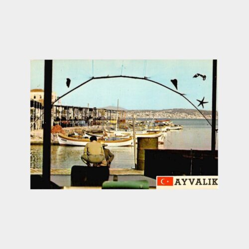 Ayvalık Cunda Adası Kartpostal