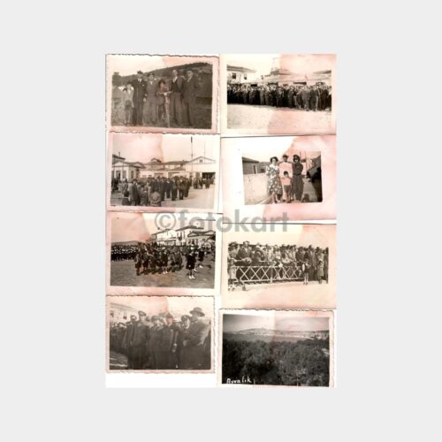 1952 Ayvalık Konulu 15 Adet Albüm Fotoğrafı