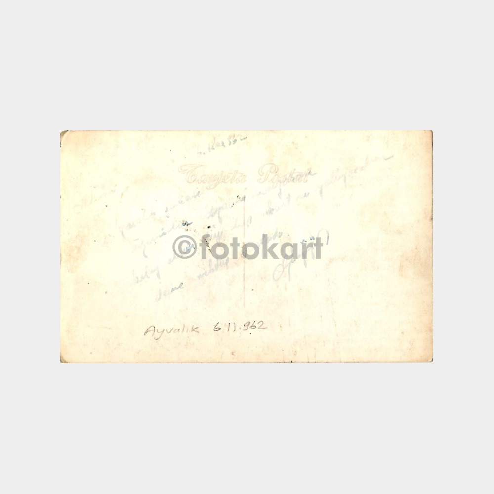 1962 Ayvalık Tepeden Görünüm Fotoğraf - Görsel 2