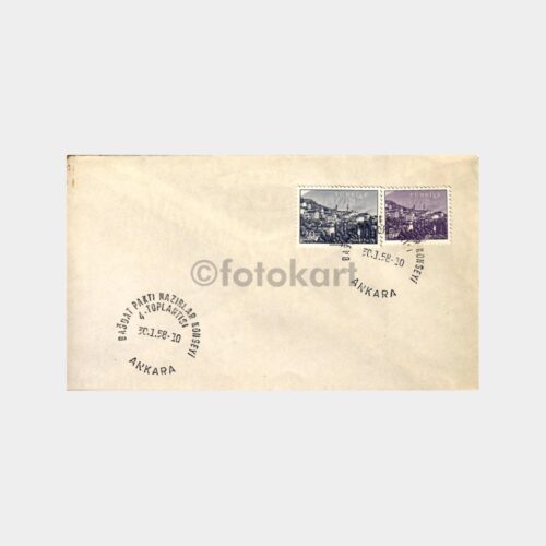 1958 Bağdat Paktı Nazırlar Konseyi 4. Toplantısı Özel Damga-Zarfı