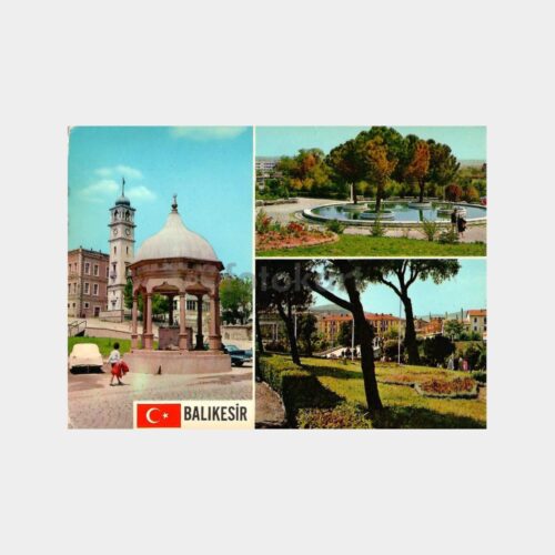 Balıkesir Şehirden 3 Görünüş Kartpostal