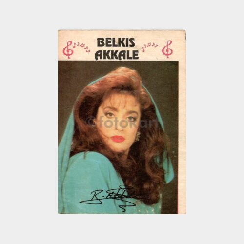 Belkıs Akkale - Artistler Serisi Karton Baskı Kart
