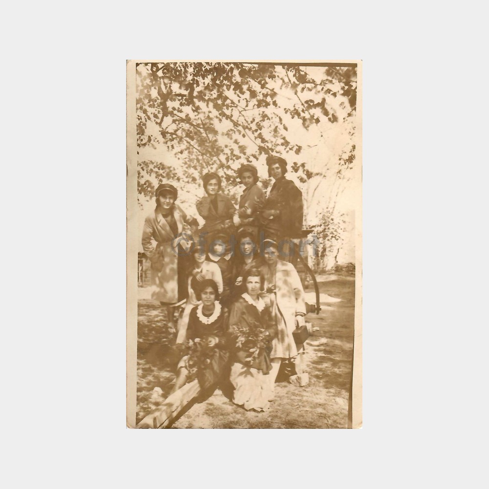 1932 Beykoz Yuşa Tepesi Hanımlar Hatıra Fotoğraf