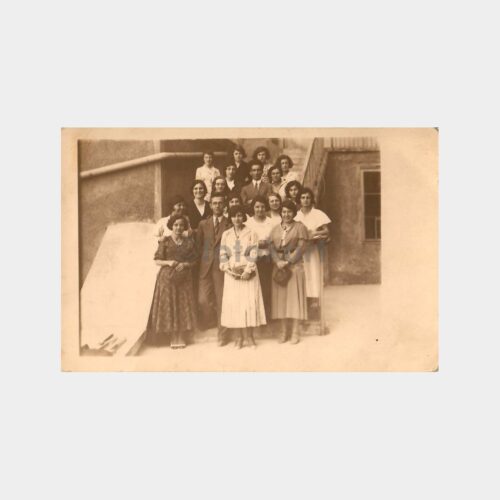 1952 Bir Grup Toplu Hatıra Fotoğraf