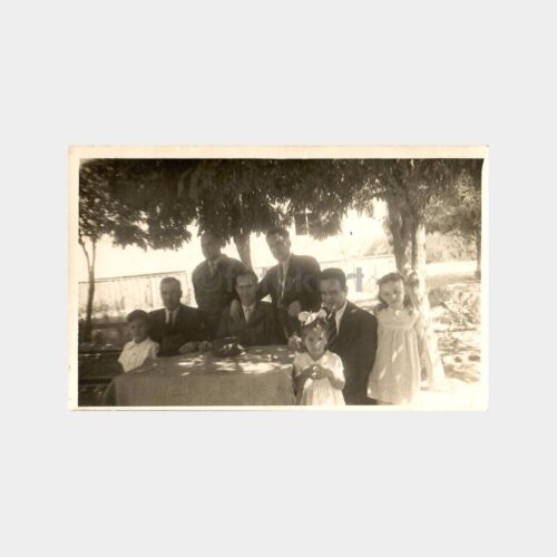 1950 Bitlis Mahfelde Tören Öncesi Fotoğraf