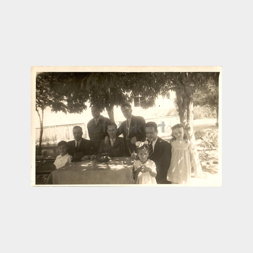 1950 Bitlis Mahfelde Tören Öncesi Fotoğraf