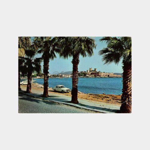 Bodrum Kale ve Liman Kartpostal