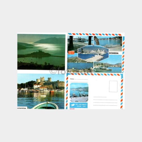Bodrum -Resimli ve Boş- Mektup Kağıdı