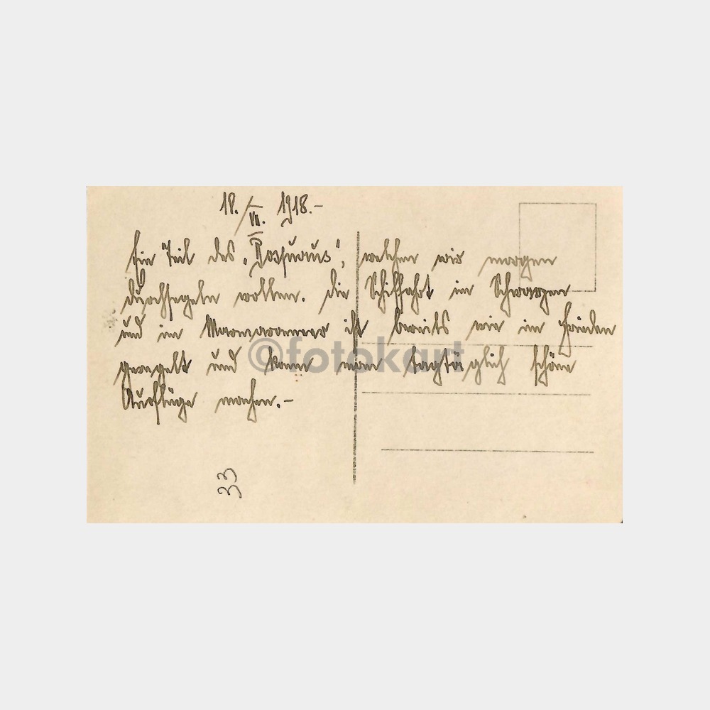 1918 Boğaziçi Arnavutköy Nadir Kartpostal - Görsel 2