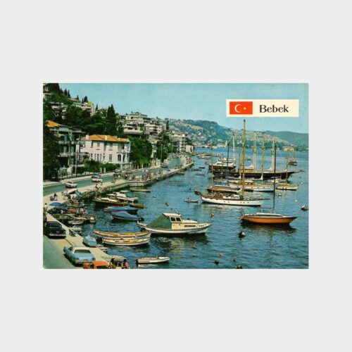 Boğaziçi Bebek Sahil Görünüm Kartpostal