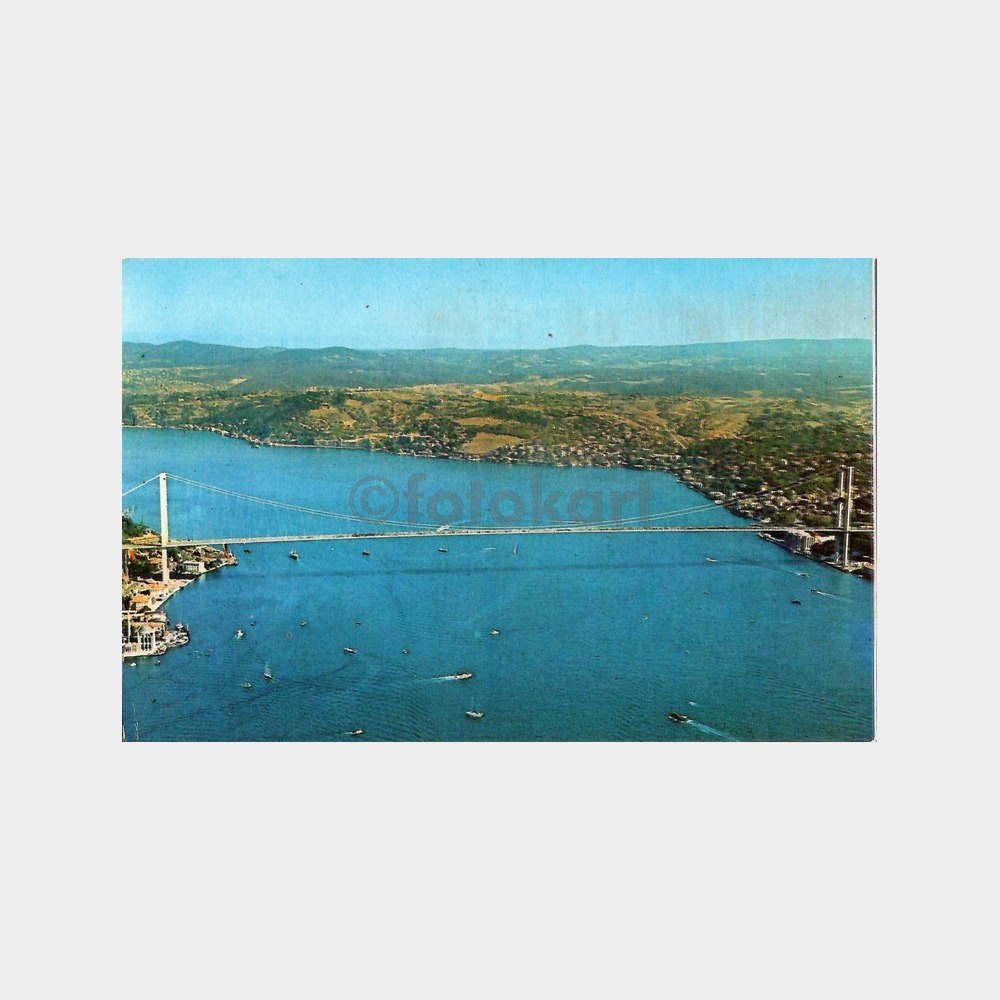 1975 Boğaziçi Köprüsü Kartpostal