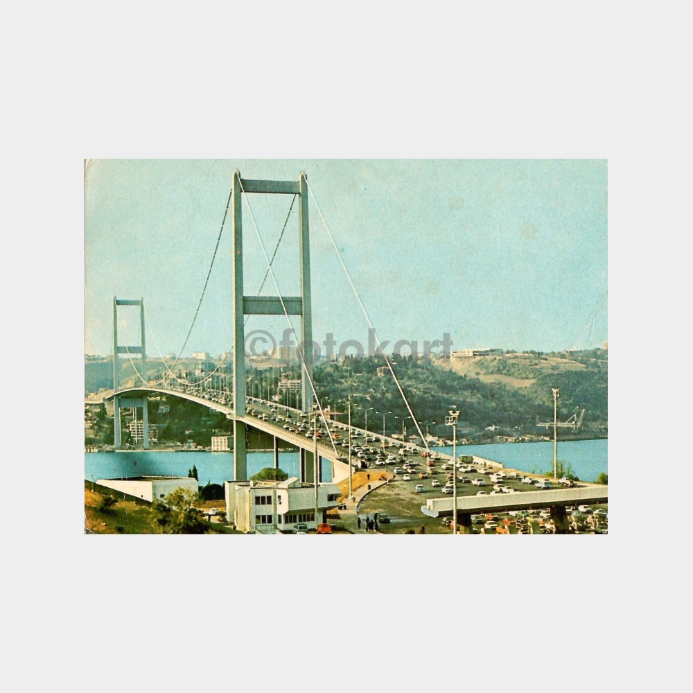 Boğaziçi Köprüsü Beylerbeyi Görünüş Kartpostal