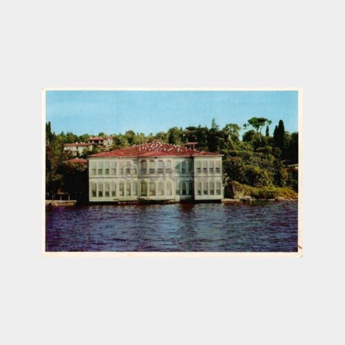 Boğaziçi Tarihi Ev Yalı Konulu Kartpostal