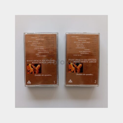 Bülent Ortaçgil Şarkıları Kaset 1 & 2 (2 Adet Kaset)