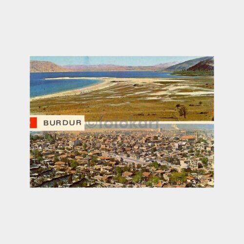 Burdur 2 Görünüş Kartpostal