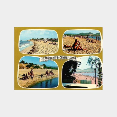 Burhaniye Ören 4 Görünüm Kartpostal