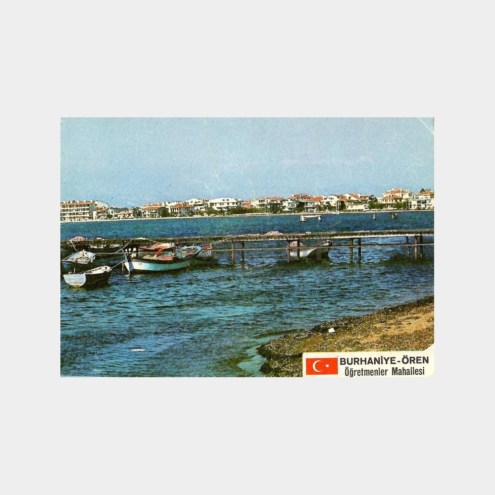 Burhaniye-Ören Öğretmenler Mahallesi Kartpostal
