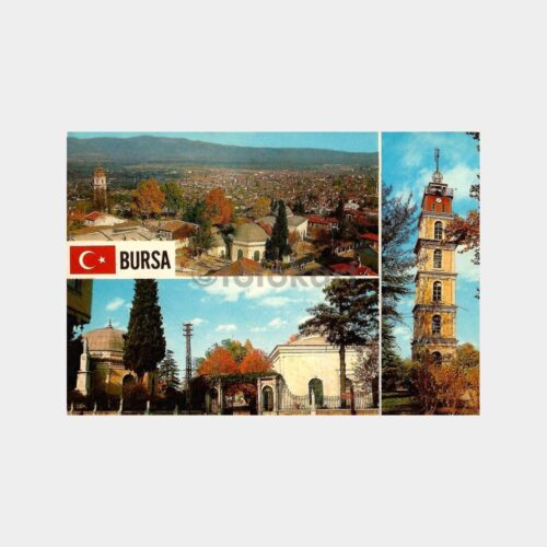 Bursa 3 Görünüm Kartpostal