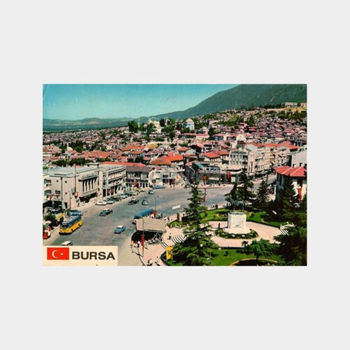 Bursa Cumhuriyet Meydanı Kartpostal