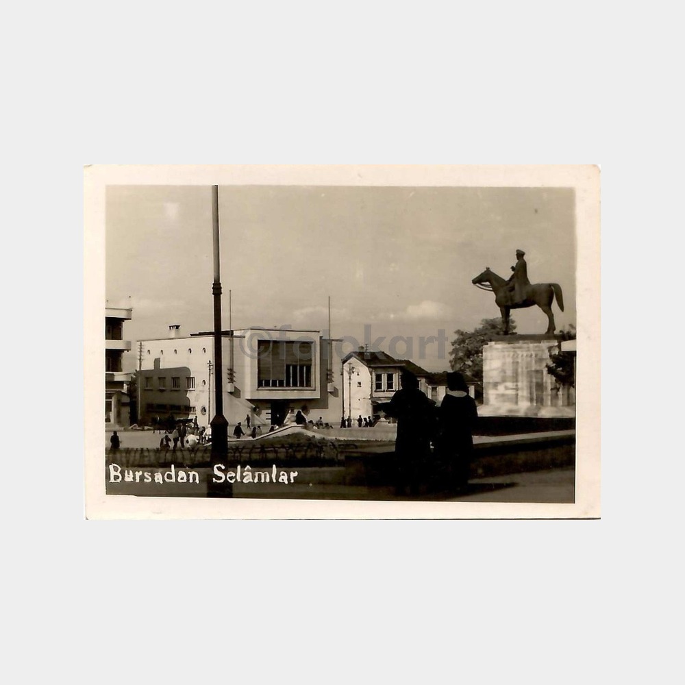 Bursa Hükümet Meydanı Tebrik Fotoğraf