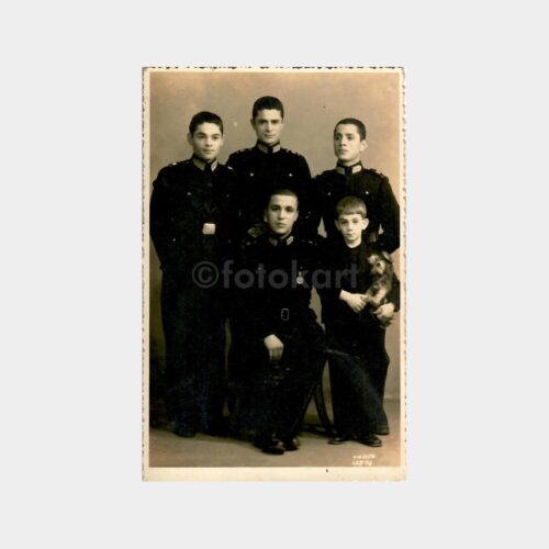 1936 Bursa Işıklar Lisesi Hatırası Fotoğraf