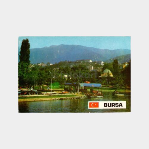 Bursa Kültürpark Gölü Kartpostal
