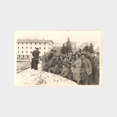 1954 Bursa Uludağ - Refik Koraltan ve Topluluk Arşiv Fotoğraf