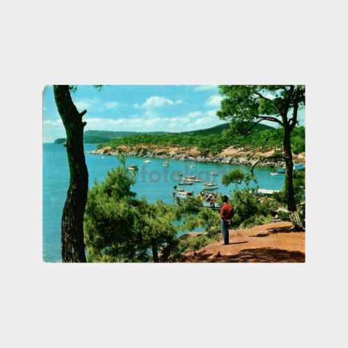 Büyükada Dil ve Yörükali Plaj Kartpostal