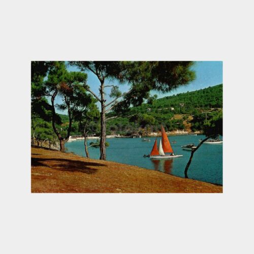 Büyükada Yörükali Plajı Kartpostal