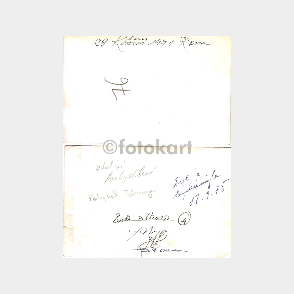 1975 Çamlıca Kız Lisesi 8 Adet Fotoğraf - Görsel 2