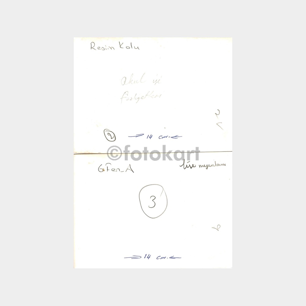 1975 Çamlıca Kız Lisesi 8 Adet Fotoğraf - Görsel 4