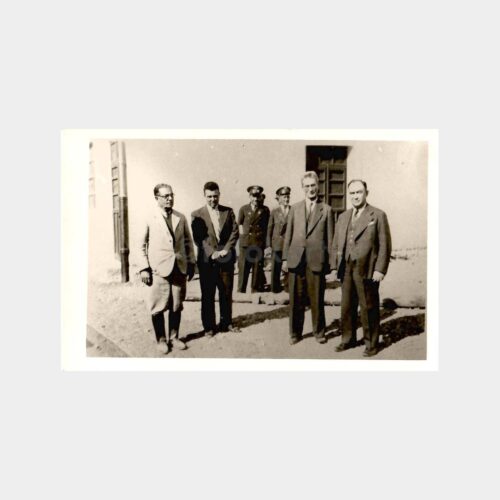 1935 Çankırı Atkaracalar Tren İstasyonunda Fotoğraf