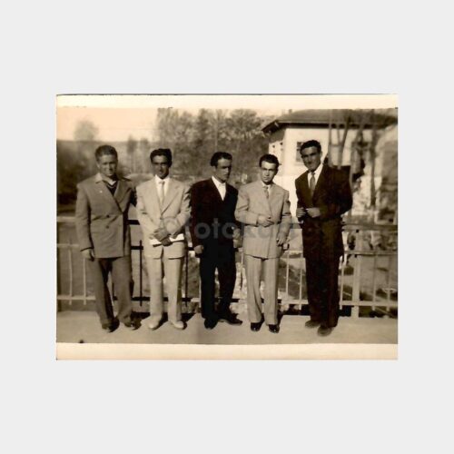 1948 Çankırı Beton Köprü Grup Fotoğraf