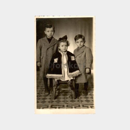 1949 Çocuklar Stüdyo Fotoğraf