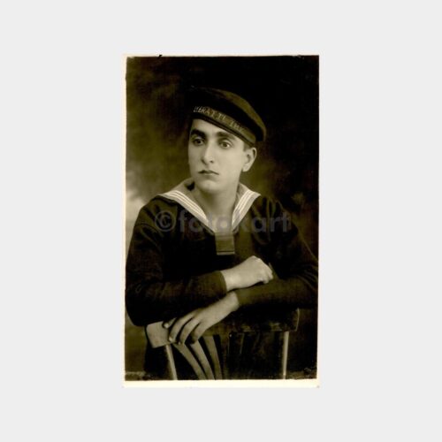 Denizci-Bahriyeli Asker -Foto Yenidünya- Stüdyo Fotoğraf