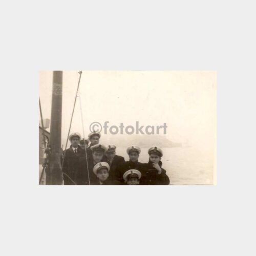 1956 Denizciler Marsilya Limanında Fotoğraf