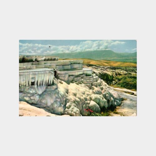 Denizli Pamukkale Genel Görünüm Kartpostal