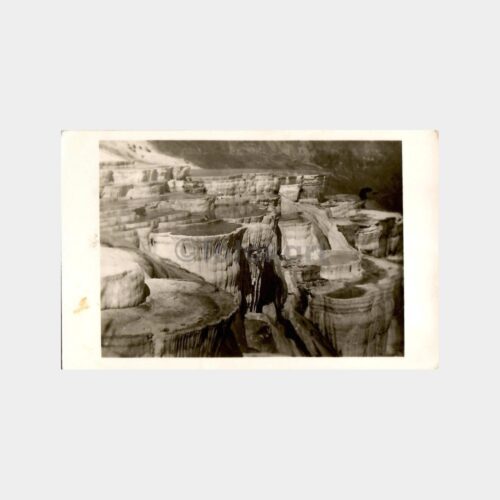 1960 Denizli Pamukkale Görünüş Kartpostal