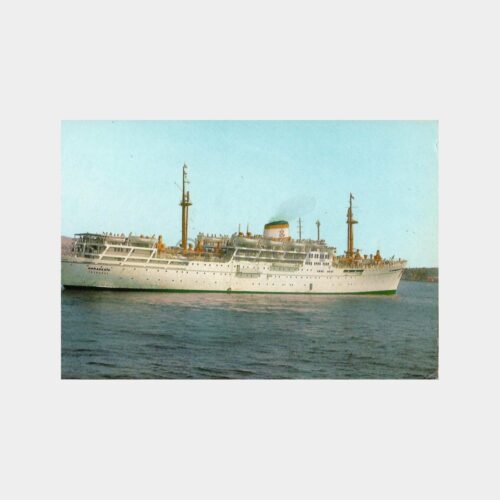 Denizyolları Karadeniz Vapuru Kartpostal