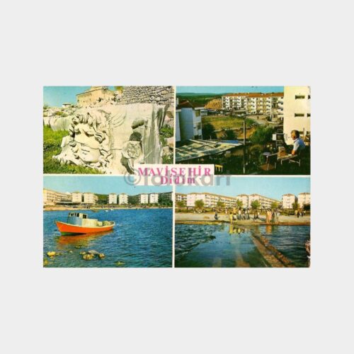 Didim Mavişehir Aydın -Damgalı- Kartpostal