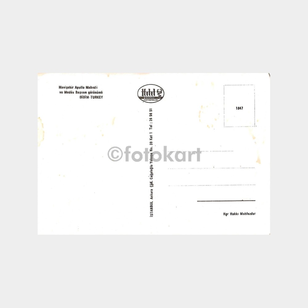 Didim Plajı 3 Görünüm Kartpostal - Görsel 2