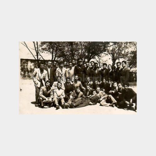 1939-1940 Dönemi İstanbul Lisesi 3-C Sınıfı Fotoğraf