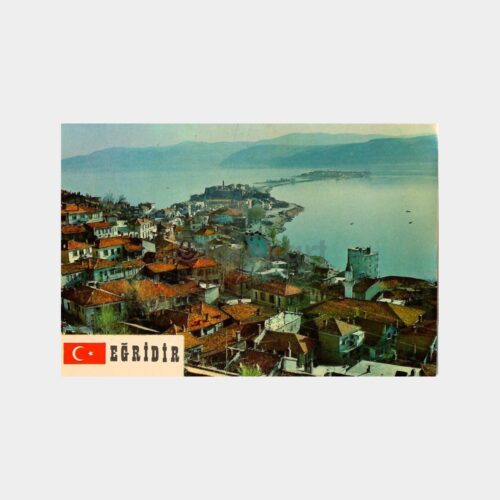 Eğirdir Genel Görünüş Kartpostal