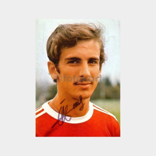 Erhan Önal Galatasaray Futbolcu İmzalı Kartpostal No. 01