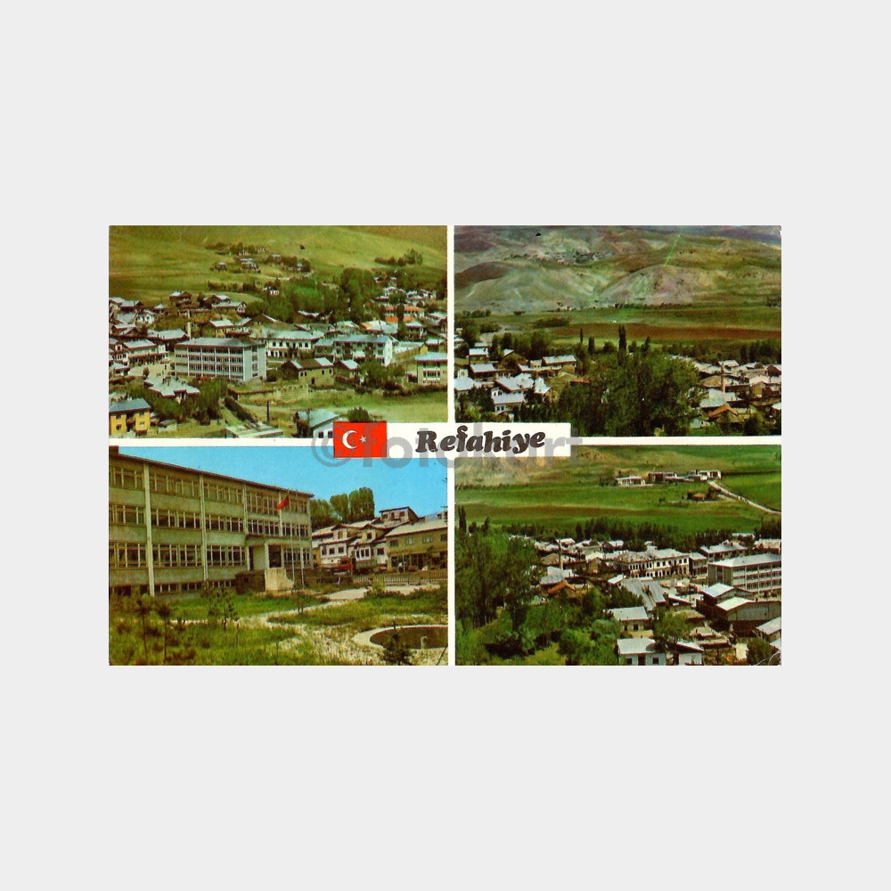 Erzincan Refahiye 4 Görünüş Kartpostal